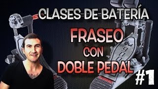 Clases de batería  Fraseo con doble pedal [upl. by Jonathan337]