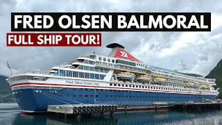 Fred Olsen Balmoral Full Cruise Ship Tour [upl. by Idnyc157]