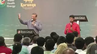 Dr Paul Dinakaran message in Karunya University jesus pauldhinakaran jesuscalls holyspirit [upl. by Mandelbaum]