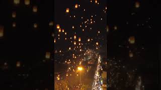 Amazing sky lanterns festival [upl. by Olenka842]