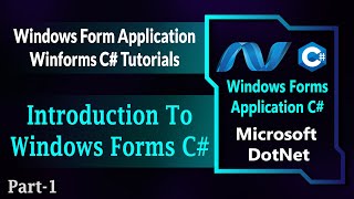 01  Introduction To Winforms C  Windows Forms Application Using Csharp  Winforms C HindiUrdu [upl. by Enilekcaj793]