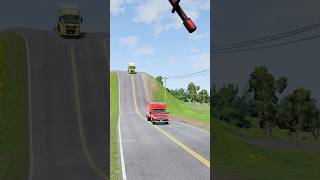 Dump trucks vs giant hammer part777 shortvideo beamngdrive shorts india truck usa [upl. by Strader281]