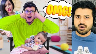 Pakistani Reacts to My BROTHER babysits our BABY for 24 HOURS 😱  Zafar Reaction [upl. by Aiki]