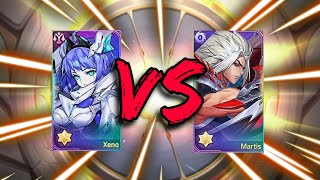 Mobile Legends Adventure  XENO VS MARTIS  Whos better🤔😯 [upl. by Philippa591]