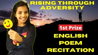 English Recitation Competition Poem recitation competition for class  Prizewinning poem school [upl. by Aztiraj]