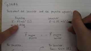 Newtons 3rd Law Problem Solving [upl. by Shenan120]