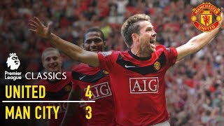 Manchester United 43 Manchester City 0910  Premier League Classics  Manchester United [upl. by Adriana]