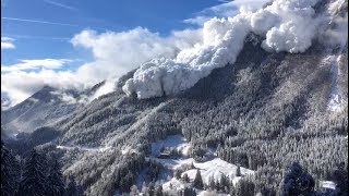 Gigantische SchneeLawine in den Schweizer Alpen Januar 2019 freie Energie [upl. by Ozneral719]