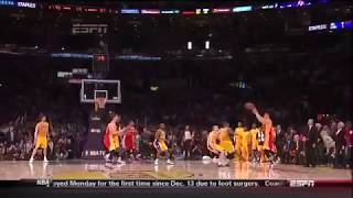 Chandler Parsons buzzer beater vs the Lakers [upl. by Doykos]