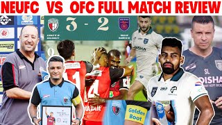 Northeast United fc vs Odisha fc full match review  northeast united fc news  neufc update [upl. by Seidnac]