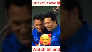 🥰Best cricket moments ❤️🥰 sachin tendulkar playing with differently able man ❤️ [upl. by Erreit199]