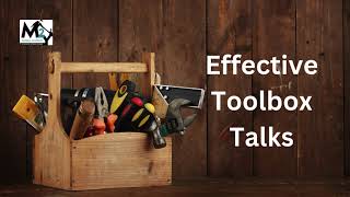 Top Tips for Conducting Effective Toolbox Talks toolboxorganization toolboxtalks [upl. by Whatley]