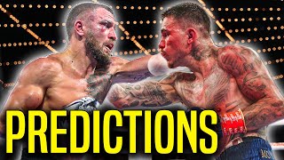 Vasiliy Lomachenko vs George Kambosos Jr FIGHT PREDICTIONS [upl. by Strain]