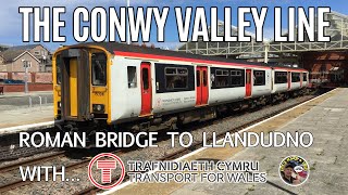 The Beautiful Conwy Valley Line  Roman Bridge amp Blaenau Ffestiniog to Llandudno [upl. by Hazard476]