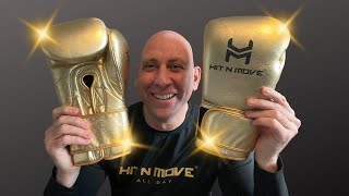 Hit N Move ALL DAY BALANCE SPECIAL EDTION BOXING GLOVES REVIEW [upl. by Ymot]