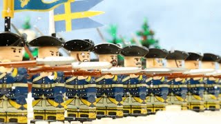 BATTLE OF NARVA 1700 Lego history documentary animation [upl. by Burck]