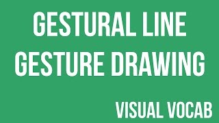 GESTURAL LINE OR GESTURE DRAWING [upl. by Nasya821]