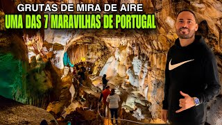 GRUTAS DE MIRA DE AIRE  UMA DAS 7 MARAVILHAS NATURAIS DE PORTUGAL Conrado Vlogs [upl. by Iamhaj803]