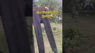 Amazon Fleece Leggings Review 💝  Winters Must Buy leggings review fleece shortsfeed ytshort [upl. by Cal]