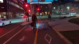 Biking along Lachine Canal in Montreal [upl. by Ysle]