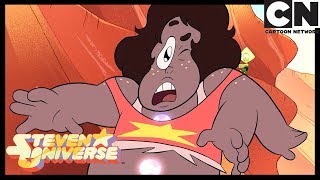 Steven Universe  Jasper Fuses with a Corrupted Gem  Earthlings  Cartoon Network [upl. by Mair]