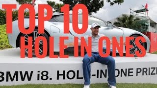 Top 10 Hole in Ones 2016 PGA Tour Season [upl. by Hgieliak]