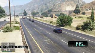 166 TOP SPEED RUN OF TUNED KARIN DILETTANTE GTA V 2024 [upl. by June]