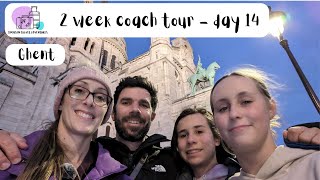 2 week coach tour  LAST DAY Ghent [upl. by Htbazile]