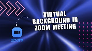 💥 STEPS How to ENABLE or DISABLE VIRTUAL BACKGROUND in ZOOM MEETING  NEW UPDATE [upl. by Leschen650]