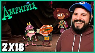 AMPHIBIA 2X18 Reaction amp Review S2E18  quotBessie amp MicroAngeloThe Third Templequot [upl. by Bohlin]