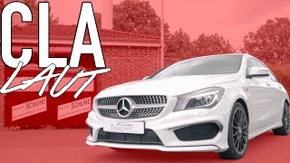 Mercedes CLA 45 AMG oder doch nur CLA 180 AMG Sound Modul  Mercedes CLA 180 Active Sound [upl. by Heidie]