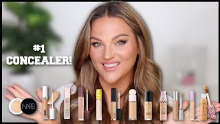 RANKING EVERY POPULAR CONCEALER TOP 10 BEST CONCEALERS [upl. by Xeno870]