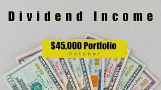 How Much My 45000 Dividend Portfolio Paid Me In October 2024 [upl. by Bosson]