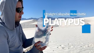 Platypus Ultralight Collapsible Water Bottle Review [upl. by Babette230]