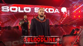 Solo Sikoa Entrance  WWE SmackDown September 27 2024 [upl. by Eselrahc350]