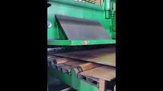 Steel coil flattening process Good tools and machinery make work easy [upl. by Woodman]