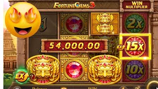 100K WINS OMG IN FORTUNE GEMS 3 NEW [upl. by Itraa]