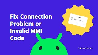 Fix Connection Problem or Invalid MMI Code [upl. by Enrev744]