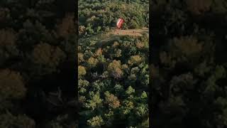 Launching from above at Óbuda by Chili Flight paragliderflight shorts [upl. by Noorah]