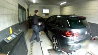 Golf 6 GTI dyno test [upl. by Relyhs637]