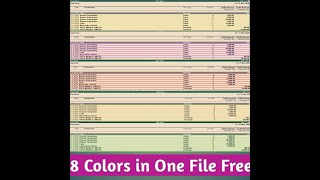 How to Add Free Multicolour Gridlines in Tally  Add Gridlines in Tally Free [upl. by Hamforrd]