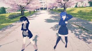 MMD 佳織和典子的おどりゃんせ Kaori and Norikos Odoryanse [upl. by Gunter]