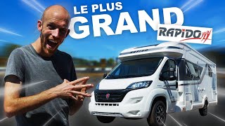 Le PLUS GRAND Profilé de chez Rapido  696F 2022 pas du tout sur châssis Alko [upl. by Harte]