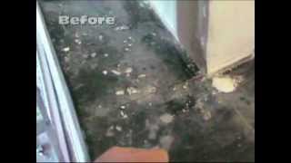 Corian Countertop Repair Demo  Certified Solid Surface Repairs [upl. by Iroc]