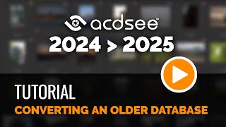 Converting an older ACDSee Database [upl. by Ynatirb826]