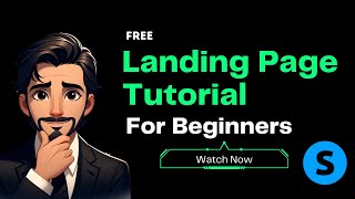 How to Create A Landing Page For Free with Systemeio  Landing Page Tutorial Systemeio [upl. by Ymassej]