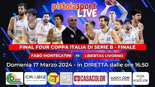 FINAL FOUR BASKET LIVE DA ROMA HERONS vs LIBERTAS LIVORNO [upl. by Enorahs]