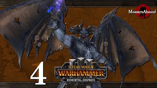 Total War Warhammer 3 Immortal Empires Campaign  Shadow Legion Belakor 4 [upl. by Fugazy]