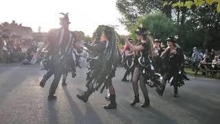 Wild Moon Morris  Mr Dolly  Rose amp Crown Huish Episcopi  2 July 2024 [upl. by Elysha525]