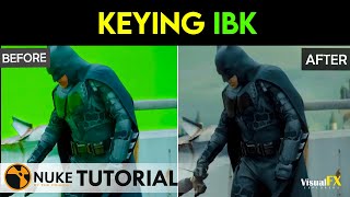 Nuke Advance Compositing Tutorial  Keying using IBK Method  VFX [upl. by Alahc]